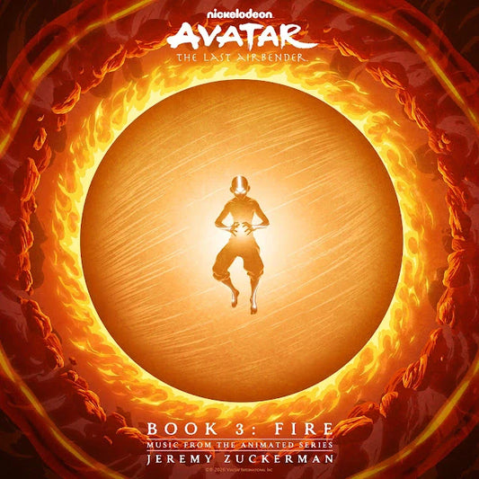 [Pre Order] Jeremy Zuckerman - Avatar: The Last Airbender - Book 3: Fire (Music From The Animated Series) - LP