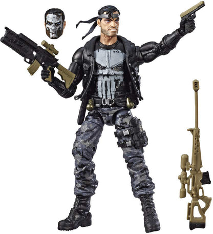 Marvel Legends Infinite 6 Inch Action Figure 80 Year Anniversary - The Punisher Exclusive (Sub-Standard Packaging)
