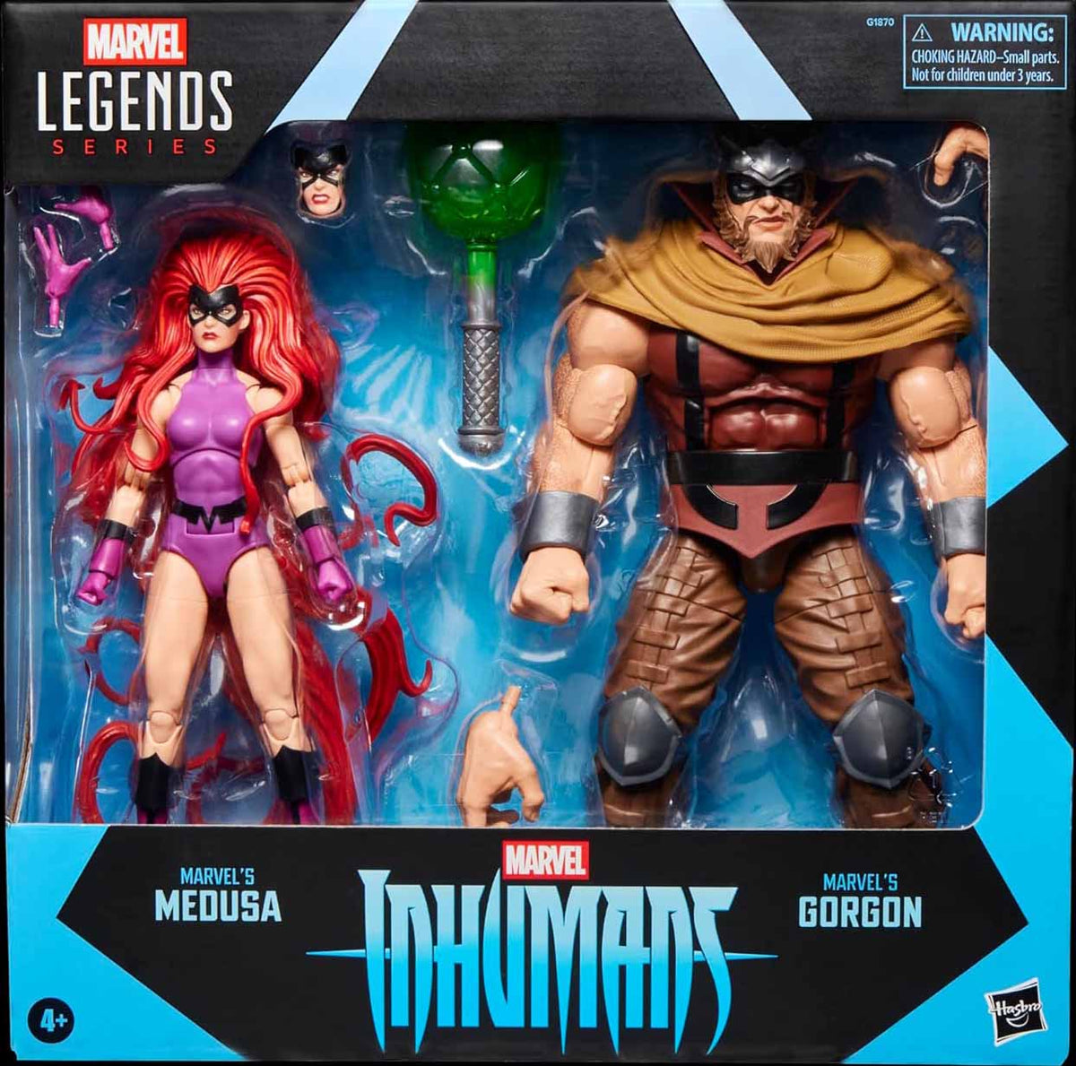 Marvel Legends Inhumans 6 Inch Action Figure 2-Pack - Medusa & Gorgon