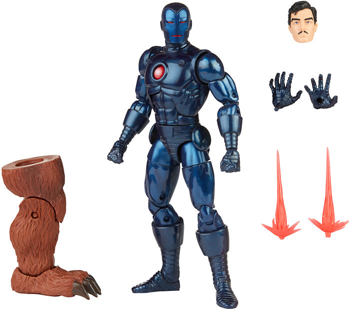Marvel Legends Iron Man 6 Inch Action Figure BAF URSA Major - Stealth Iron Man (Shelf Wear Packaging)