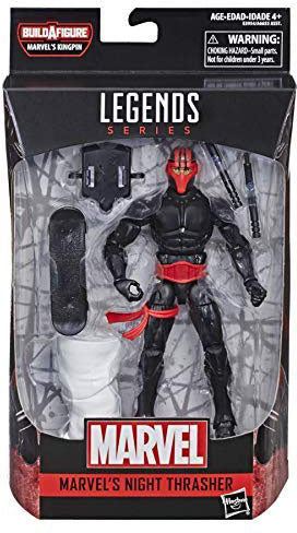 Marvel Legends Spider-Man 6 Inch Action Figure BAF Kingpin - Night Thrasher (Shelf Wear Packaging)