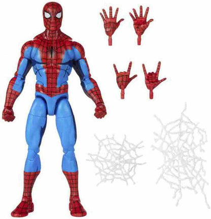 Marvel Legends Retro 6 Inch Action Figure Spider-Man - Web Splat Spider-Man (Pre-Order Ships Dec. 2026)