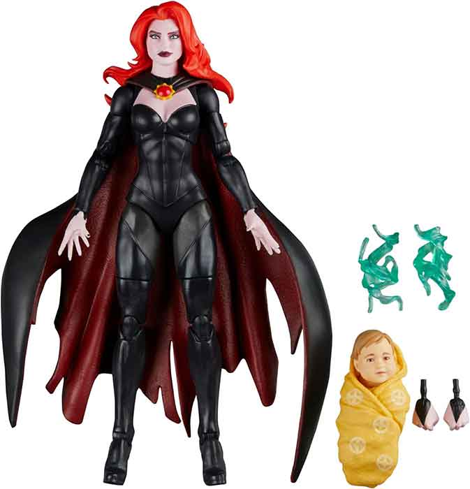 Marvel Legends Retro 6 Inch Action Figure X-Men '97 Wave 2 - Goblin Queen (Shelf Wear Packaging)