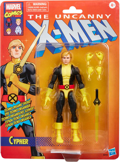 Marvel Legends Retro 6 Inch Action Figure X-Men Exclusive - Cypher (Pre-Order Ships Oct. 2026)