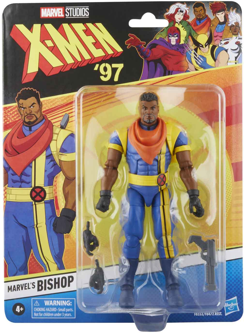 Marvel Legends Retro 6 Inch Action Figure X-Men '97 Wave 1 - Bishop (Sub-Standard Packaging)