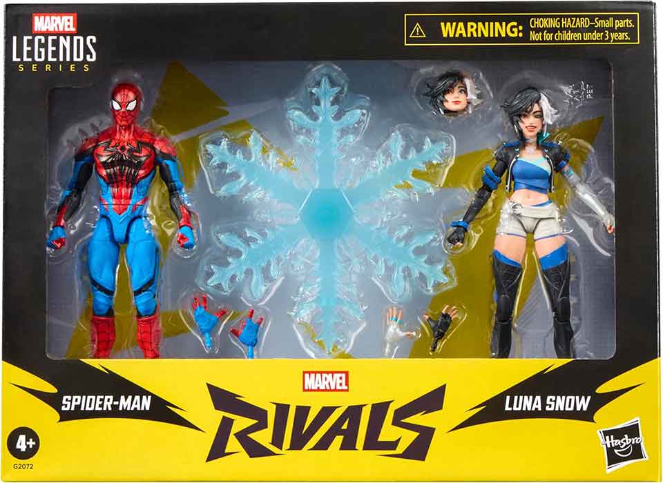 Marvel Legends Rivals 6 Inch Action Figure 2-Pack - Spider-Man & Luna Snow (Pre-Order Ships Nov. 2026)