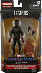 Marvel Legends Spider-Man No Way Home 6 Inch Action Figure BAF Armadillo - Black & Gold Suit Spider-Man (Sub-Standard Packaging)
