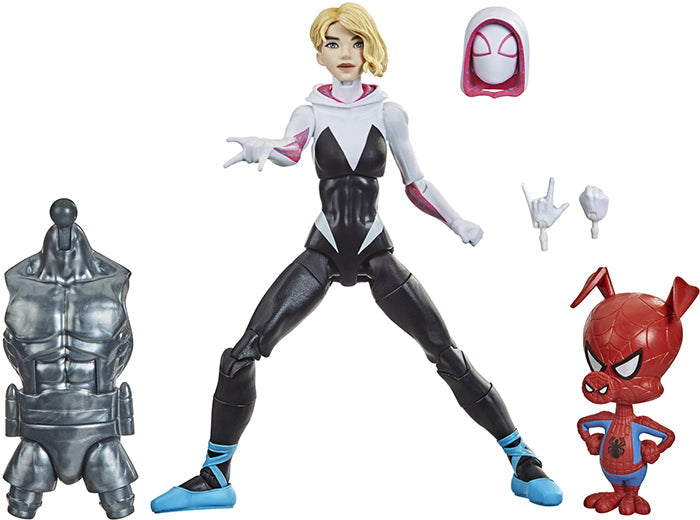 Marvel Legends Spider-Man 6 Inch Action Figure BAF Stilt-Man - Gwen Stacy (Shelf Room Packaging)