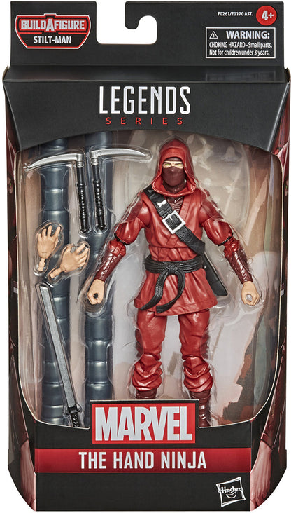 Marvel Legends Spider-Man 6 Inch Action Figure BAF Stilt-Man - Hand Ninja (Non Mint Packaging)