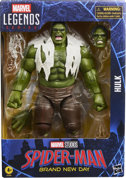 Marvel Legends Spider-Man Brand New Day 7 Inch Action Figure Deluxe - Hulk