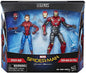Marvel Legends Spider-Man Homecoming 6 Inch Action Figure 2-Pack Exclusive - Spider-Man & Iron Man Sentry (Shelf Wear Packaging)