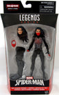 Marvel Legends Spider-Man 6 Inch Action Figure BAF Space Venom - Silk (Shelf Wear Packaging)