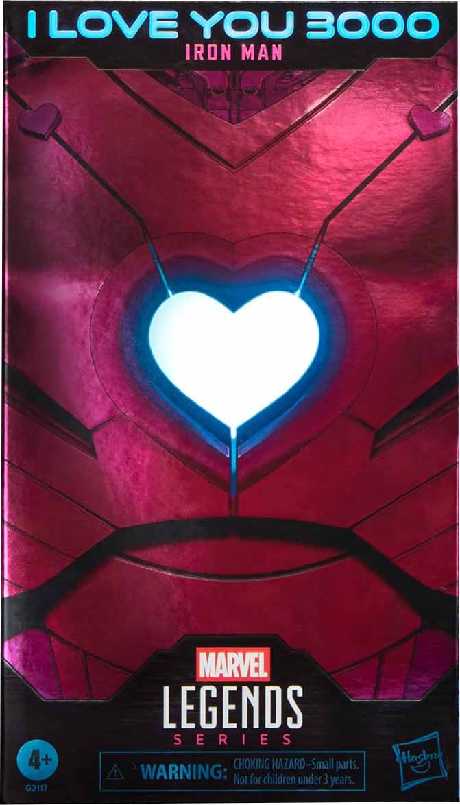Marvel Legends Studios 6 Inch Action Figure Avengers Endgame - I Love You 3000 Iron Man