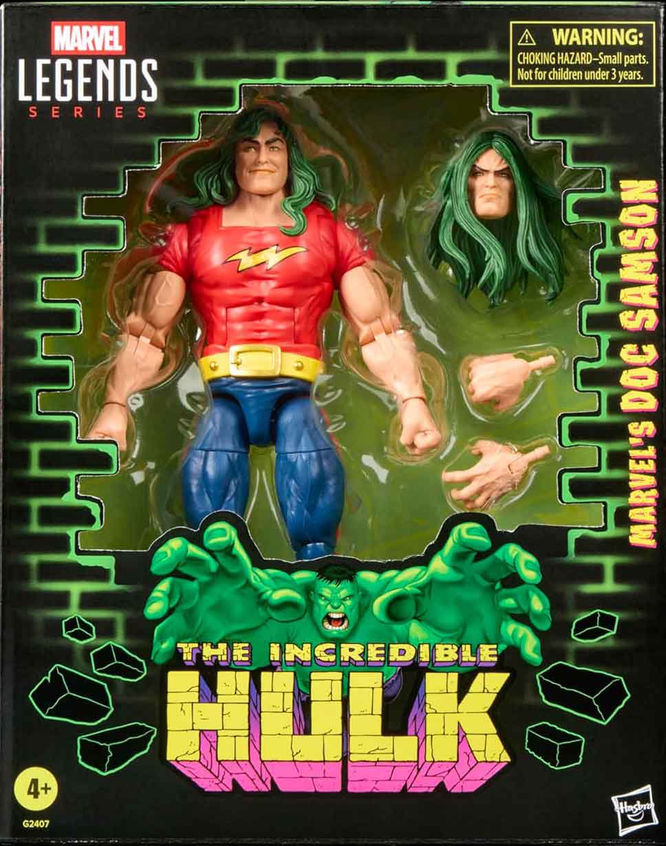 Marvel Legends The Incredible Hulk 6 Inch Action Figure Deluxe - Doc Samson