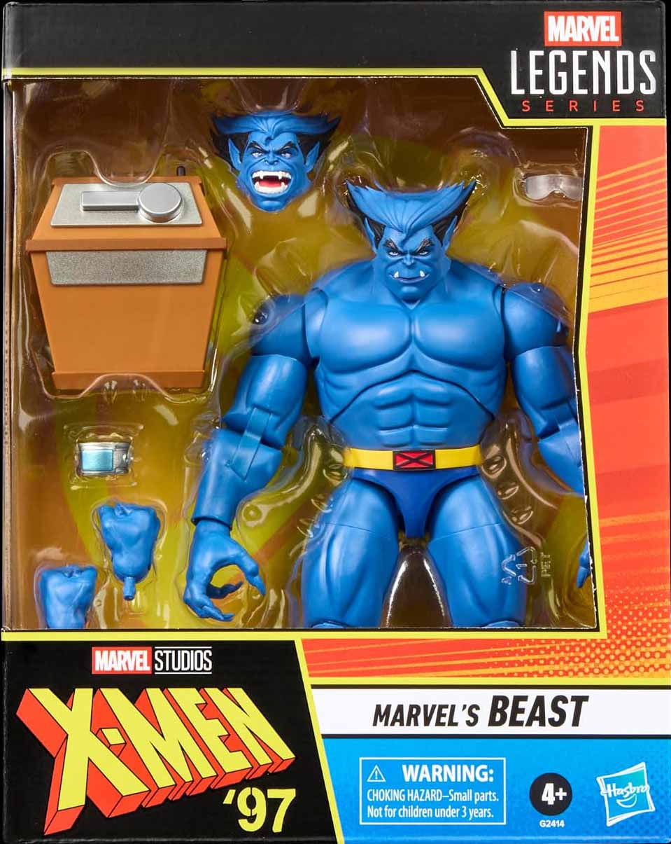 Marvel Legends X-Men 97' 7 Inch Action Figure Deluxe - Beast (Pre-Order Ships Nov. 2026)
