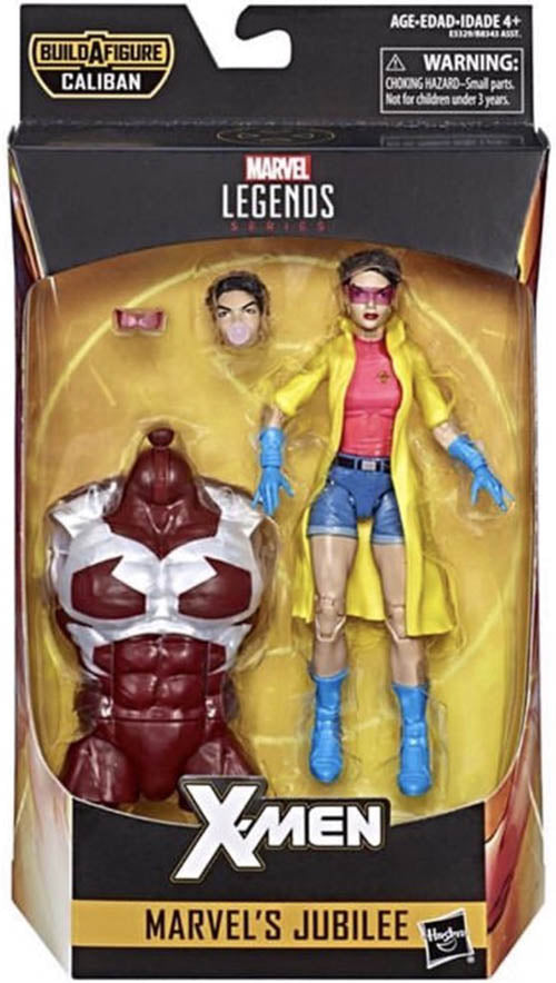 Marvel Legends X-Men 6 Inch Action Figure BAF Caliban Series - Jubilee (Shelf Wear packaging)