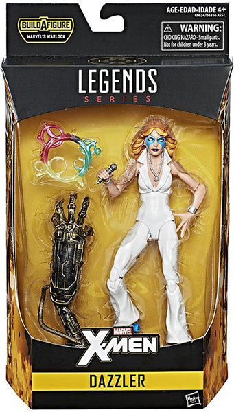 Marvel Legends X-Men 6 Inch Action Figure BAF Warlock - Dazzler (Shelf Wear packaging)