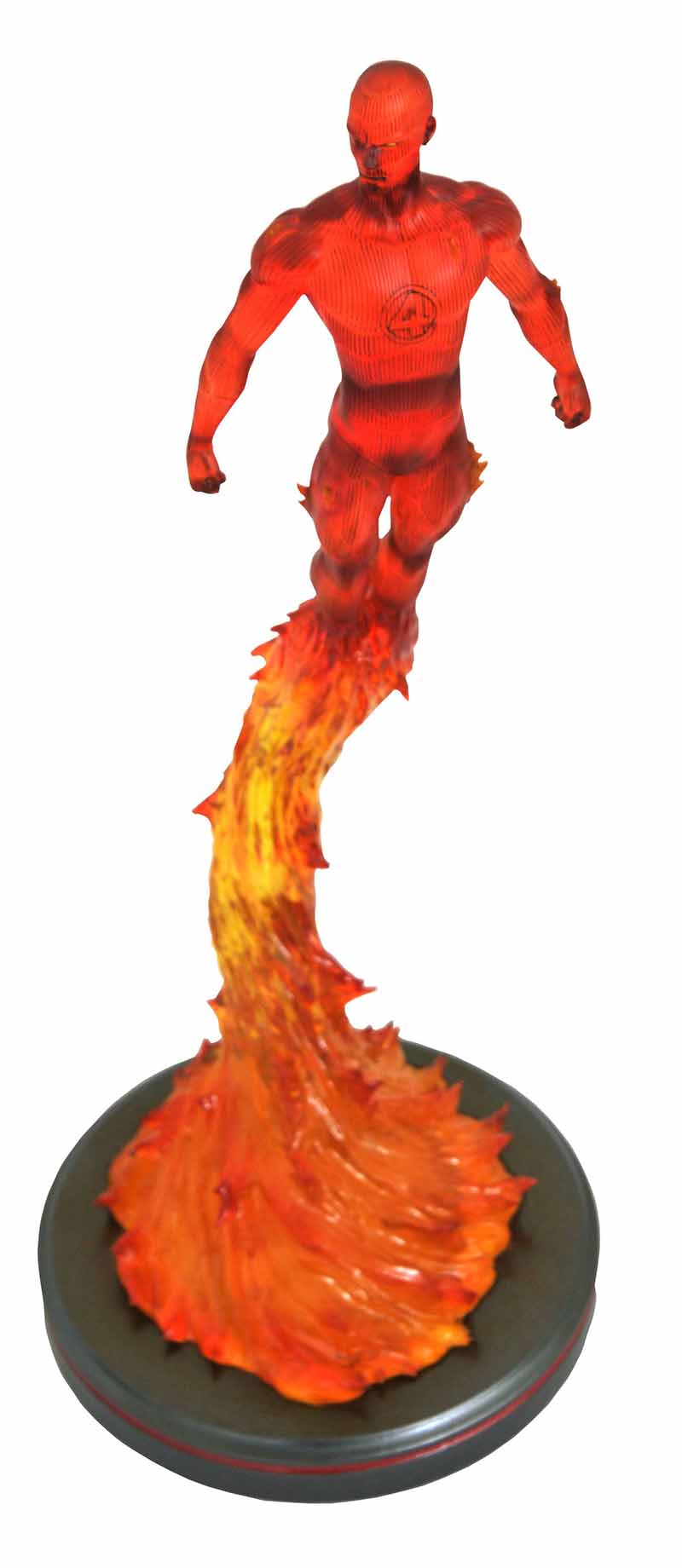 Marvel Premier Collection Fantastic Four 14 Inch Statue Figure - Human Torch
