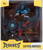 Marvel Rivals 7 Inch Statue Figure 1/10 Scale - Captain America