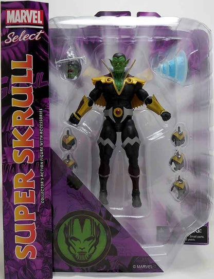Marvel Select 7 Inch Action Figure - Illuminati Super Skrull (Sub-Standard Packaging)