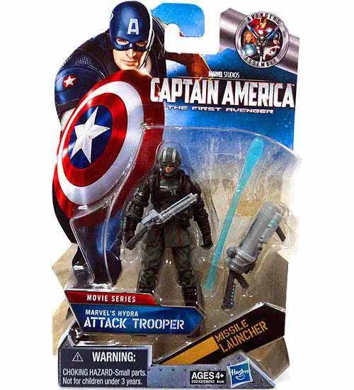 Marvel Universe Captain America 3.75 Inch Action Figure - Hydra Attack Soldier (Shelf Wear Packaging)