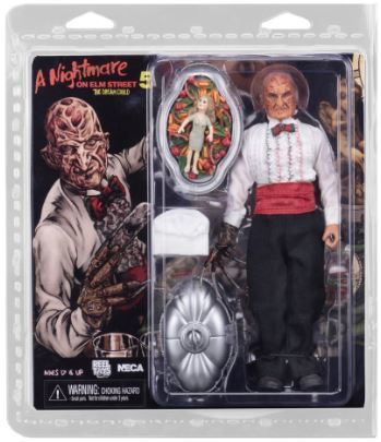 Nightmare on Elm Street 8 Inch Action Figure Clothed Series - Part 5 Chef Freddy (Shelf Wear Packaging)