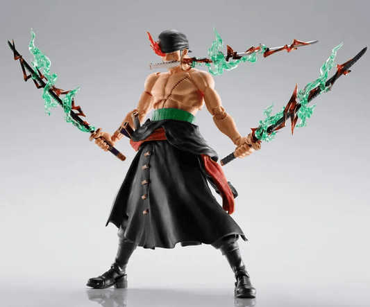One Piece 6 Inch Action Figure S.H. Figuarts Exclusive - Roronoa Zoro The King of Hell (Pre-Order Ships Nov. 2026)