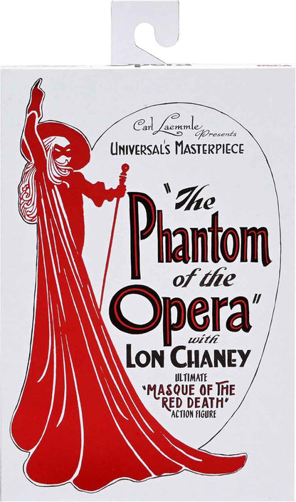 Phantom of the Opera (1925) 7 Inch Action Figure Ultimate - Masque of the Red Death (B&W)