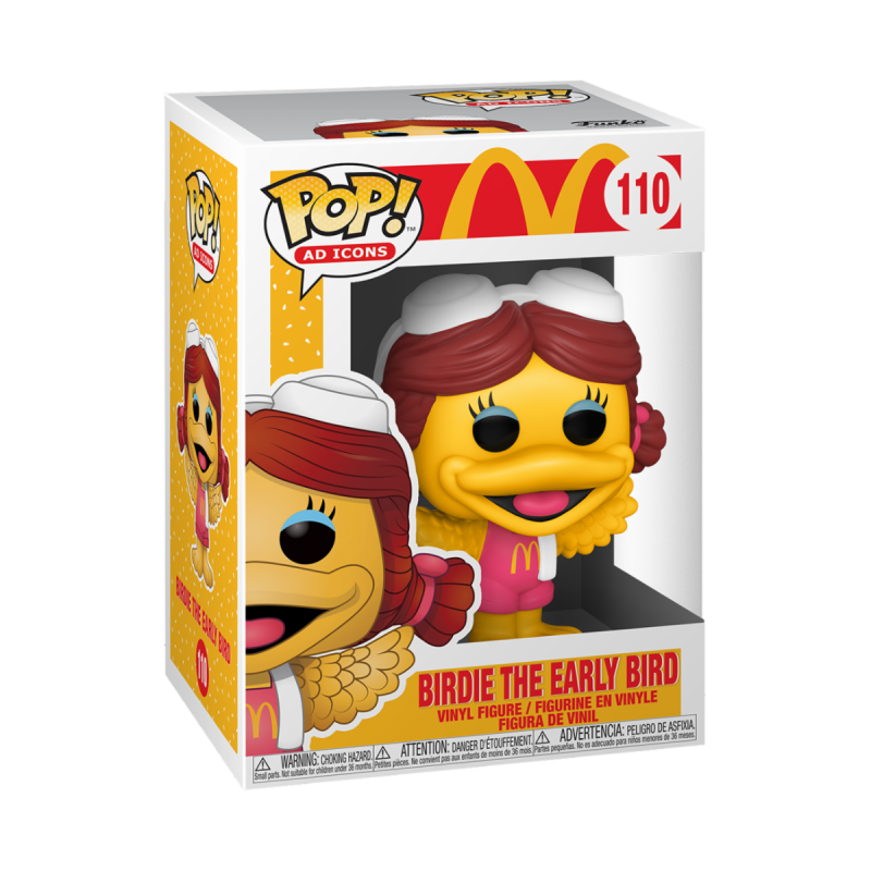 Pop Ad Icons McDonalds 3.75 Inch Action Figure - Birdie The Early Bird #110