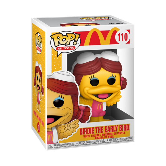Pop Ad Icons McDonalds 3.75 Inch Action Figure - Birdie The Early Bird #110
