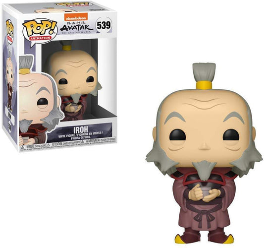 Pop Animation 3.75 Inch Action Figure Avatar The Last Airbender - Iroh #539 (Sub-Standard Packaging)