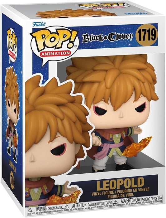 Pop Animation Black Clover 3.75 Inch Action Figure - Leopold #1719
