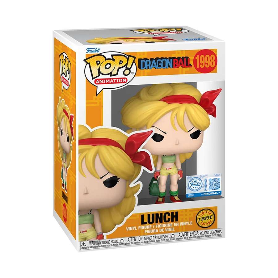 Pop Animation Dragonball 3.75 Inch Action Figure Exclusive - Lunch #1998 Chase