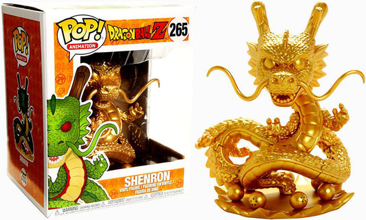 Pop Animation 6 Inch Action Figure Dragonball Z - Gold Shenron #265 Exclusive