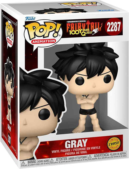 Pop Animation Fairy Tail 100 Years Quest 3.75 Inch Action Figure Exclusive - Gray #2287 Chase