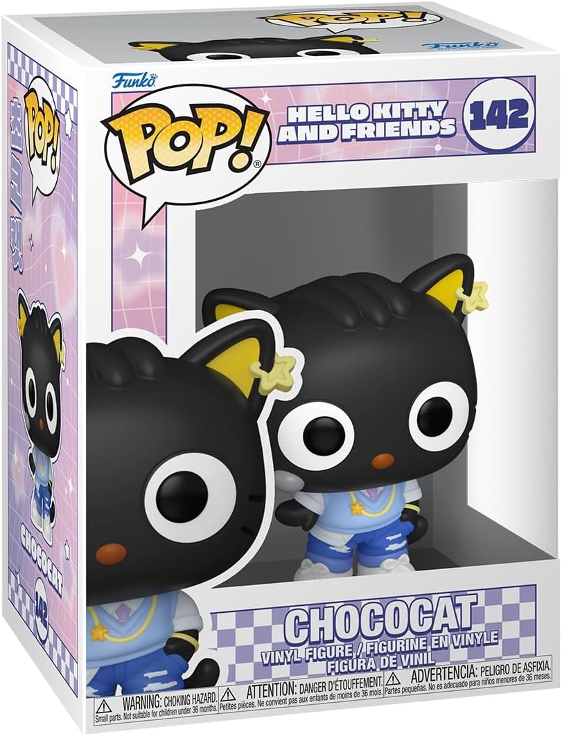 Pop Animation Hello Kitty & Friends 3.75 Inch Action Figure - Chococat Kpop #142