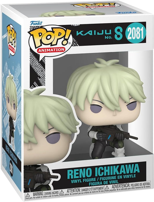 Pop Animation Kaiju No.8 3.75 Inch Action Figure - Reno Ichikawa #2081
