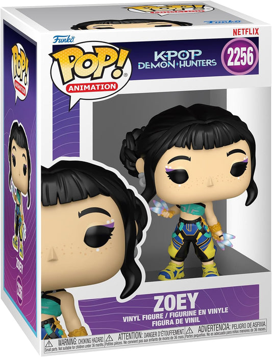 Pop Animation Kpop Demon Hunters 3.75 Inch Action Figure - Zoey #2256