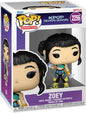 Pop Animation Kpop Demon Hunters 3.75 Inch Action Figure - Zoey #2256
