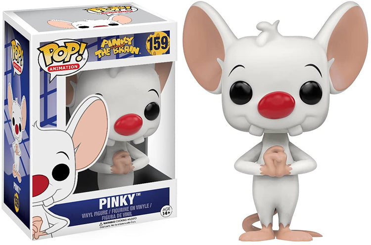 Pop Animation 3.75 Inch Action Figure Pinky and The Brain - Pinky #159 (Sub-Standard Packaging)