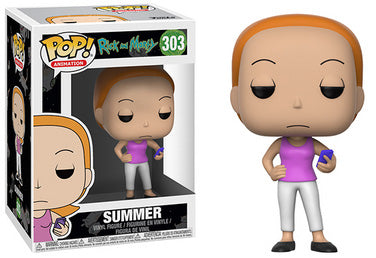 Pop Animation 3.75 Inch Action Figure Rick and Morty - Summer #303