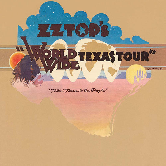 [Pre Order] ZZ Top - World Wide Texas Tour - LP *